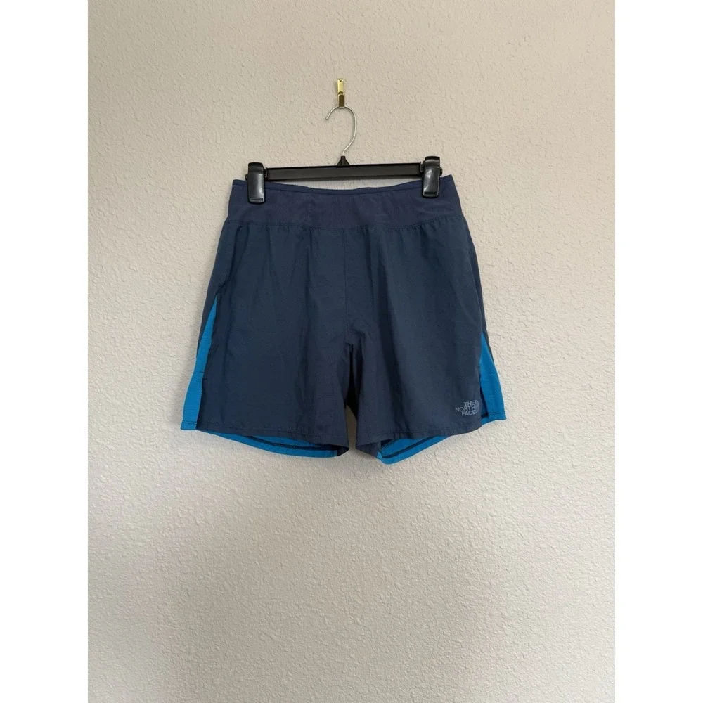 The North Face Running Shorts Inner Brief Mens Size S Back Zip Pocket